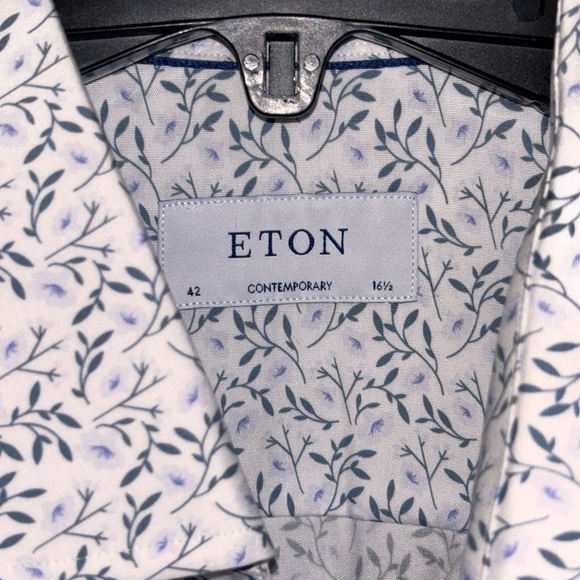 ETON Contemporary L/S dress shirt 16.5/42 - Picture 2 of 12